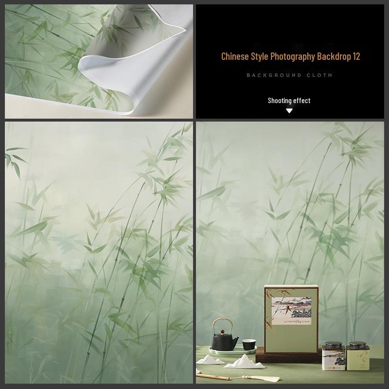 Large Chinese Retro Still Life Background Cloth for Photography