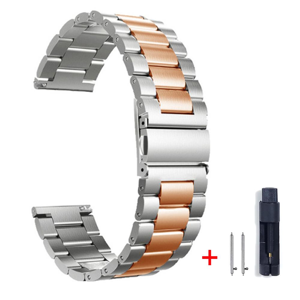 Metallarmband für HUAWEI GT 3 2 Pro 46mm Runner SE 43mm 42mm Edelstahl-Geflechtband für HUAWEI WATCH Buds Armband