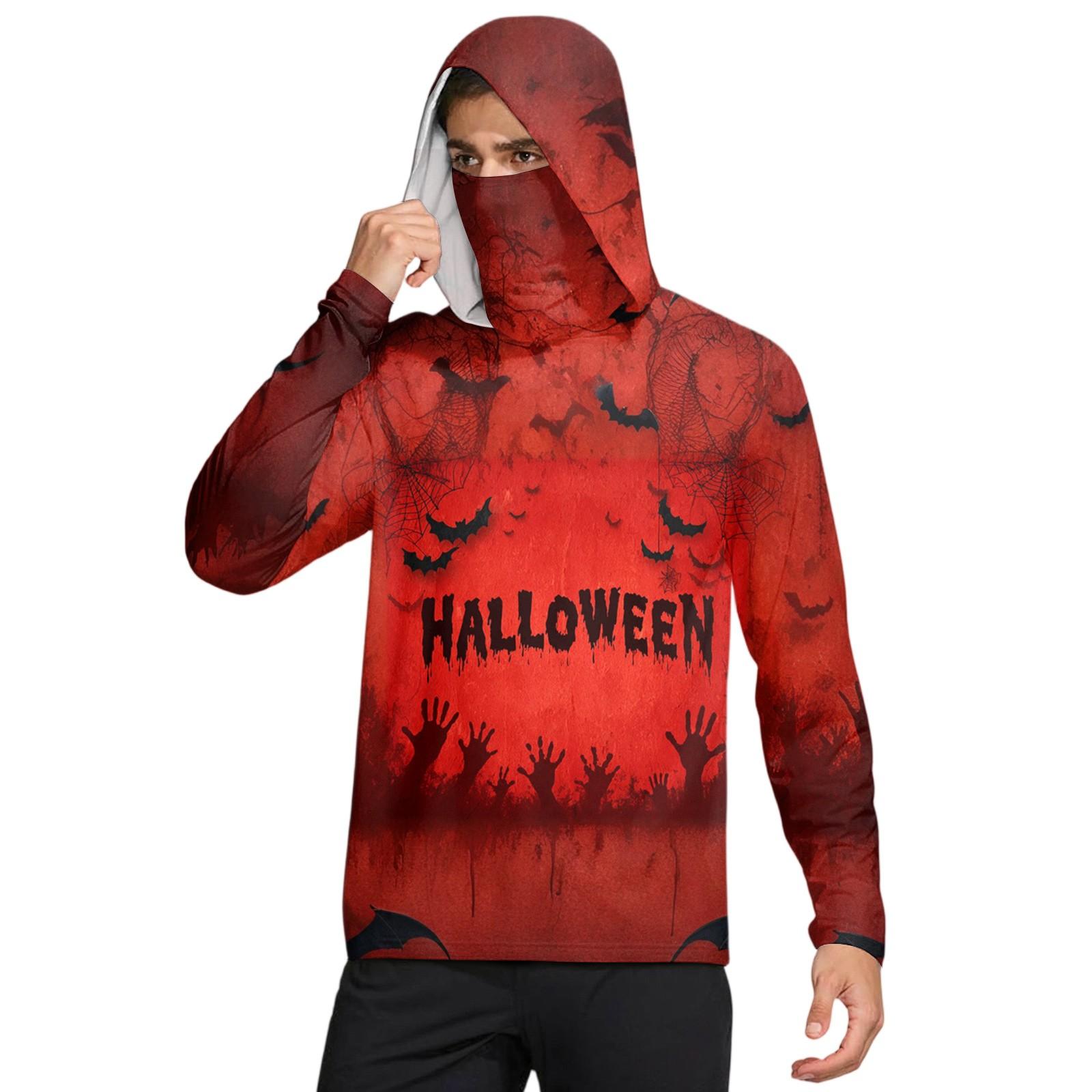 

Men s UPF50+ Sun-protective Shirt, Quick-drying Long-sleeved Shirt, Running Exercise Fishing Shirt XL