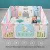Foldable Indoor Baby Playpen: Safe Crawling Mat & Walker Guardrail Toy Fence