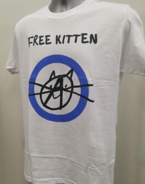 Free Kitten T-shirt Music Noise Indie Rock Sonic Youth Pussy Galore Boredoms 322 S