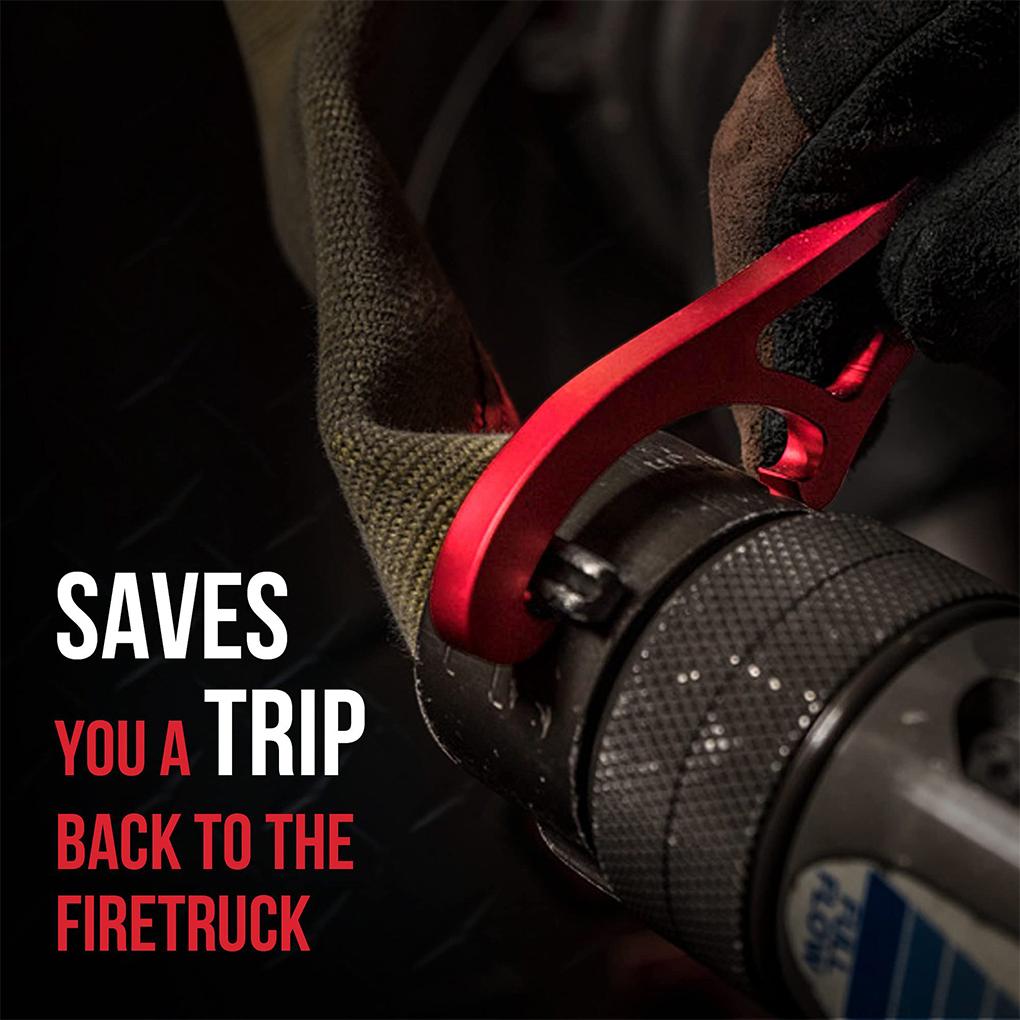 2piece Firefighting Mini Spanners Adjustable Wrench Portable Lightweight Portable Spanner Wrench