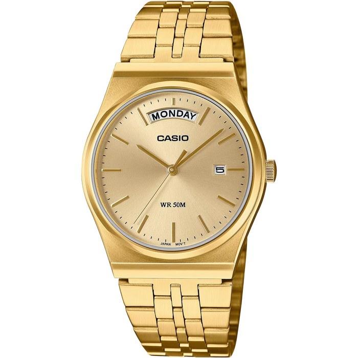 Casio Standard Analog Quartz Men s Watch MTP-B146G-9AV Gold