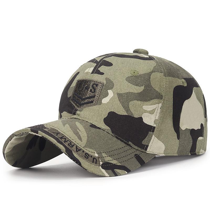 Women s baseball cap men s embroidered peaked cap outdoor casual same style sun hat camouflage as the picture