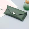 Premium Handcrafted Leather Eyewear Case Portable Sunglasses Gift Box Custom Print Ready