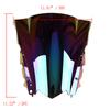 Iridium Motorcycle Double Bubble Windshield Wind Deflector for Yamaha R3 R25 Motocross Riding Racing Screen
