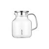 Deslon Borosilicate Glass Water Pitcher and Double-Wall Mug Set