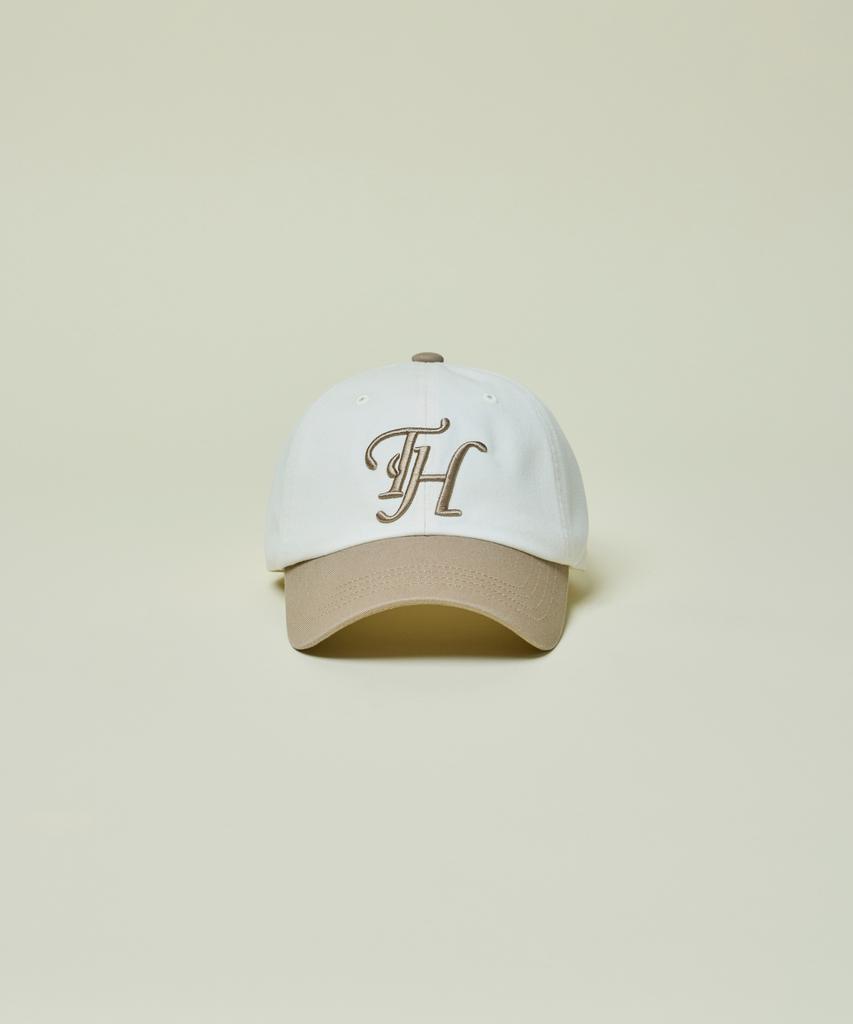 Teulaepighamoni Basic Shape Th Logo Ballcap_Beige
