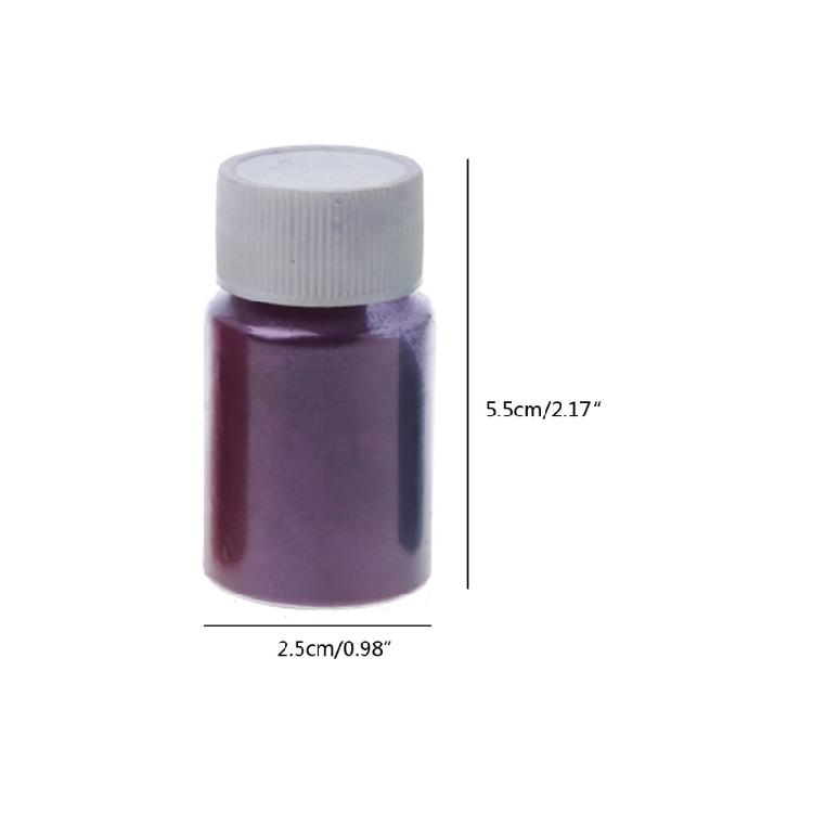 Feiner Glitzer-Glimmer-Pulver-Pigmentpulver für Seife, Farbe, Harz, Basteln 50 Farben