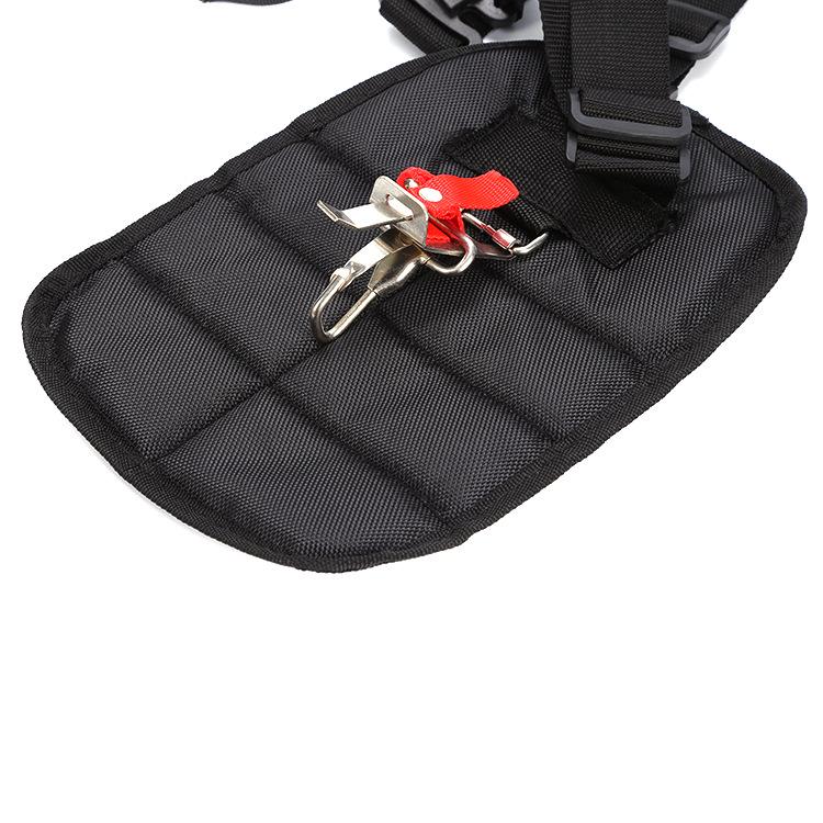 

Double Shoulder Brush Cutter Harness with Side-Mounted Strap