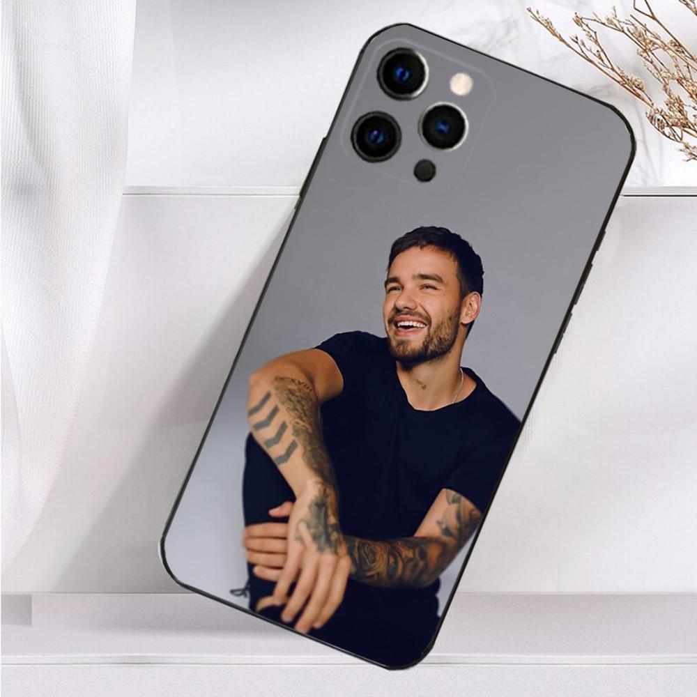 Singer L-Liam P-Paynes Phone Case For iPhone 16,15,14,13,12,11 Plus,Pro Max,XS,X,XR,SE,Mini,8,7 Soft Silicone Black Cover