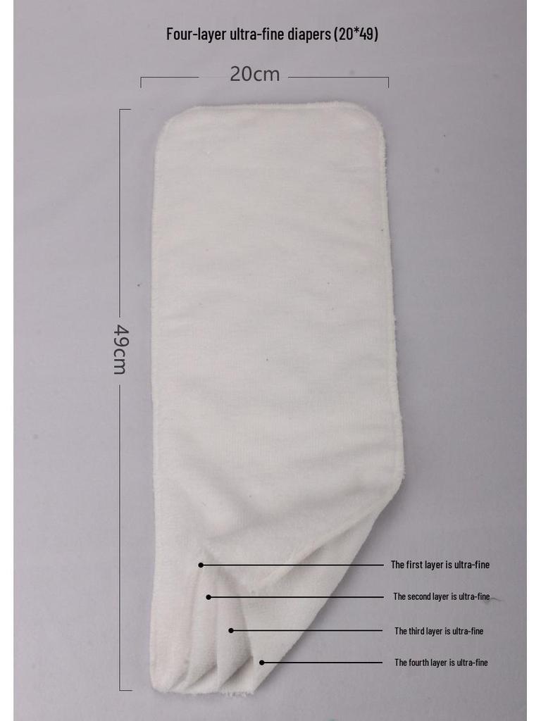 Washable Leak-Proof Velcro Adult Incontinence Pull-Up Diapers