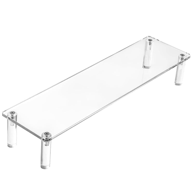 

figure acrylic clear display collection case shelf stand stand (Clear 1 stage 30cm)