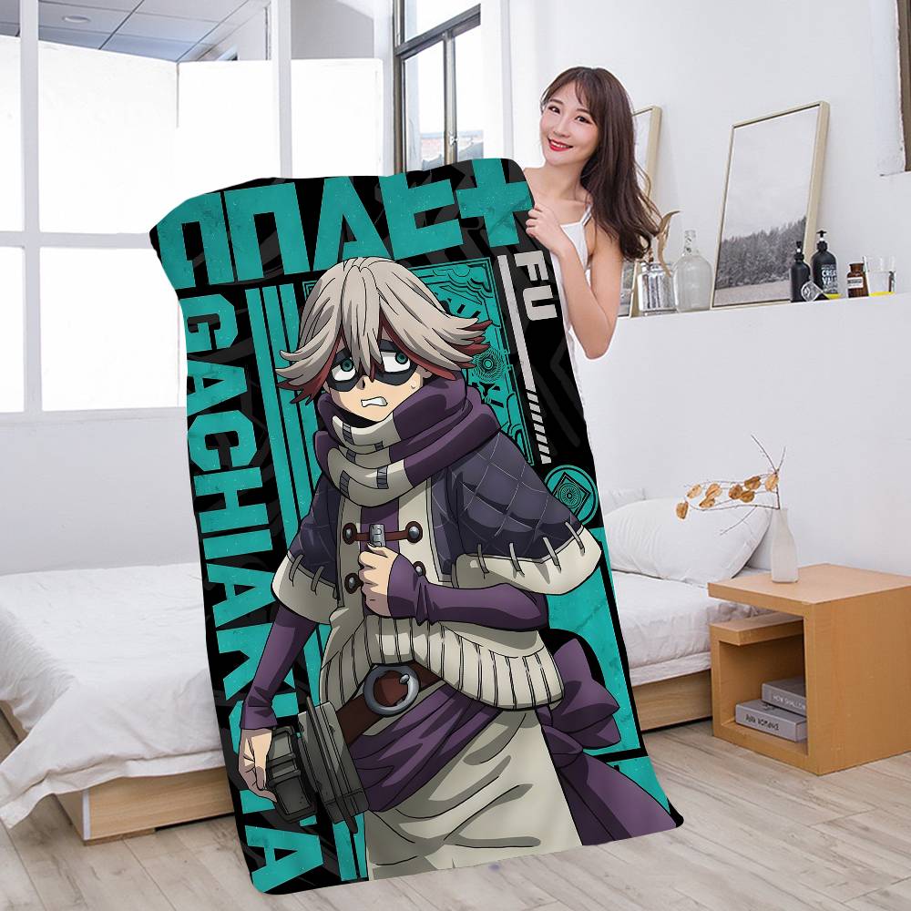 Hot Cool Anime G-Gachiakuta Beach Towel Colorful Bath Towels for Girl Microfiber Quick Dry Custom Sand Free Yoga Spa Gym Pool