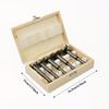 Wood Hole Saw Drill Bit Multi Tooth Flat Wing Drill Bit Round Shank Hinge Hole Cutter Woodworking Tool
