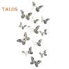 TDStore 3D Butterfly Hollow Naklejka Ścienna Naklejka DIY Latający Zdejmowany Mural Sypialnia Decor