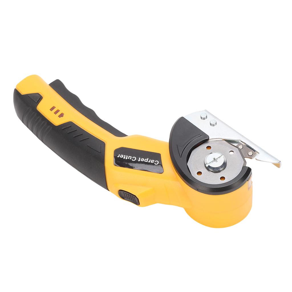 Cordless Electric Scissors, Rechargeable Cardboard Cutter with LED Light and   Lock, Powerful Cutting Tool for Leather, Carpet, Plastic, Sewing a