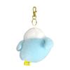 Sun Lemon Powabiyori Parakeet 11 x x Bag Cute Keychain, BL, 9.5 15cm, Charm, Keychain, Wool-Like Fabric, Bird, Soothing, P-1853