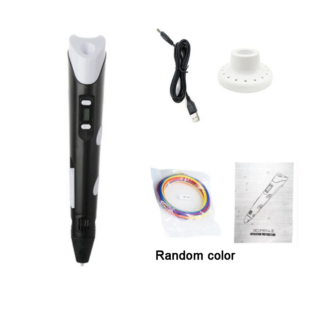 

USB DIY Drawing Pens LED Display 3D Graffiti Drawing Tool Creative 3D Printing Pen Birthday Gift