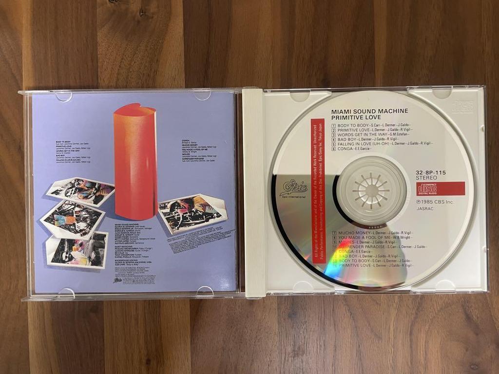 [USED] Miami Sound Machine Primitive Love CD