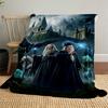1pc Gandalf Dumbledore Hogwarts Outdoor Flannel Throw Blanket All Season Soft Warmth,Home Decor 1031257