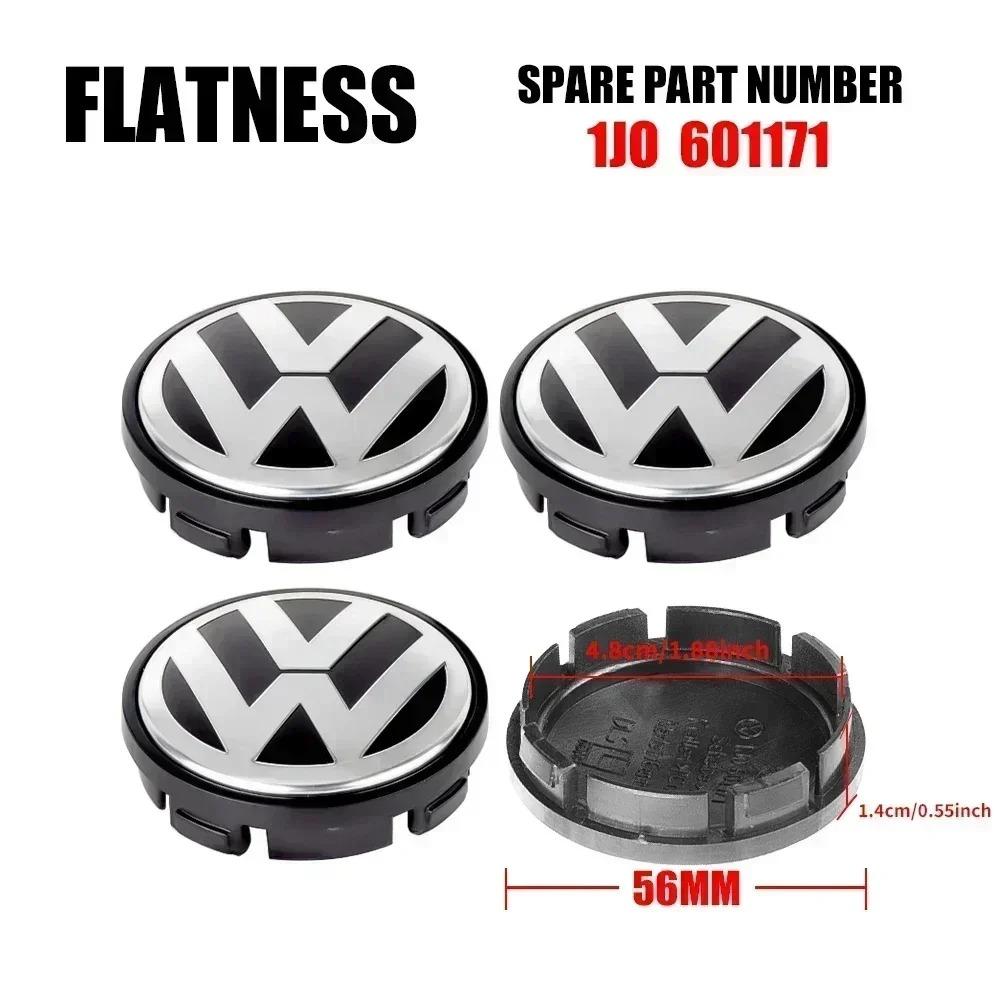 4Pcs 56/65/66mm Car Wheel Center Hub Caps Badge UOriginal Hubcaps For Volkswagen VW R GTI Golf 5 7 Caddy Passat B6 Tiguan Polo