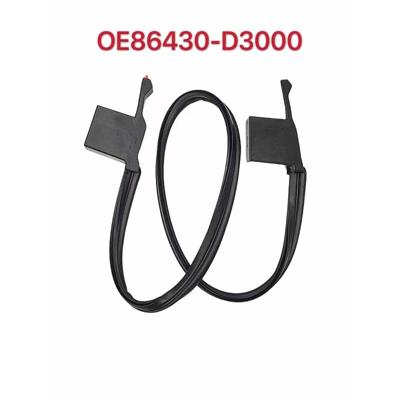 86430-D3000 86430D3000 2015-2018 Tucson hood sealing strip, wiper deflector sealing strip, rain collector dust strip 86430 D3000