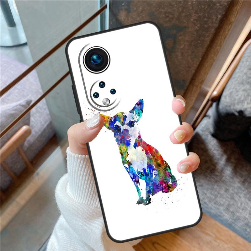 Chihuahua Face Floral Dog Case For Honor 90 70 50 Lite Magic 5 Pro Cover For Honor X8 X9 X7 X8a X9a X7a X6a X9b 9X 8X