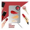 Makeup Palette with Cosmetic Spatula Stainless Steel Smooth Makeup Nail Palette Palette Nail Palette Foundation Spatula Spatula Makeup (1pcs)