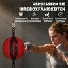 Boxing Stand Double-End Boxing Training with Bungee Cord Adjustable Rope Buckle Clip-On Mounting