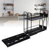 Pull Out Seasoning Rack   for Cabinet Slide Out Seasoning Kitchen   with Label Stickers