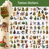 Italian Brainrot Tattoo Stickers Party Favors Birthday Party Gifts Goodie Bag Fillers Wedding Favors Party Supplies Baby Shower