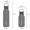 Sports Water Bottle Heat-resistant Portable Water Bottles Outdoor Travel Gym Fitness Drinkware Cold Drink Cup Creative Gifts