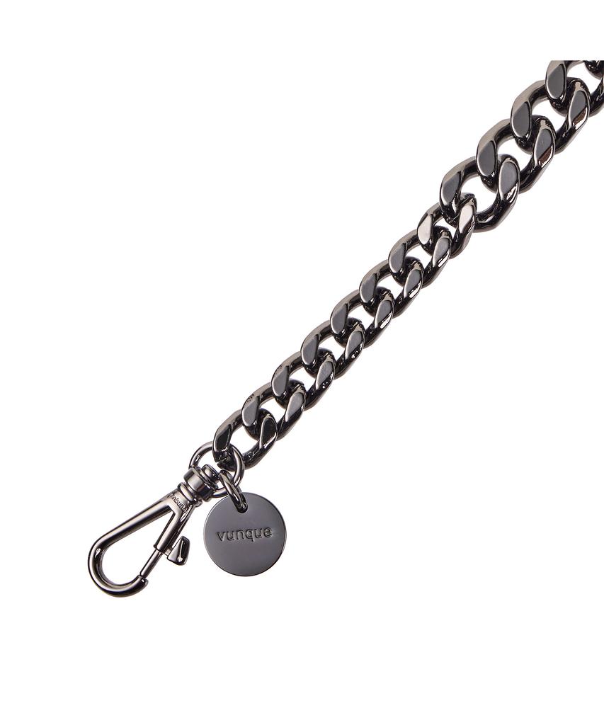 Vunque Metal Chain Handle Strap Black