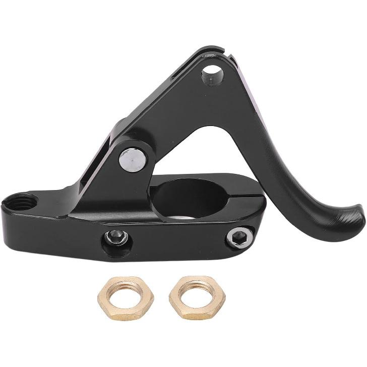 Motorcycle Thumb Clutch Lever Assembly Replacement Kit, Short Throttle Lever, Universal Fit, Black чёрный