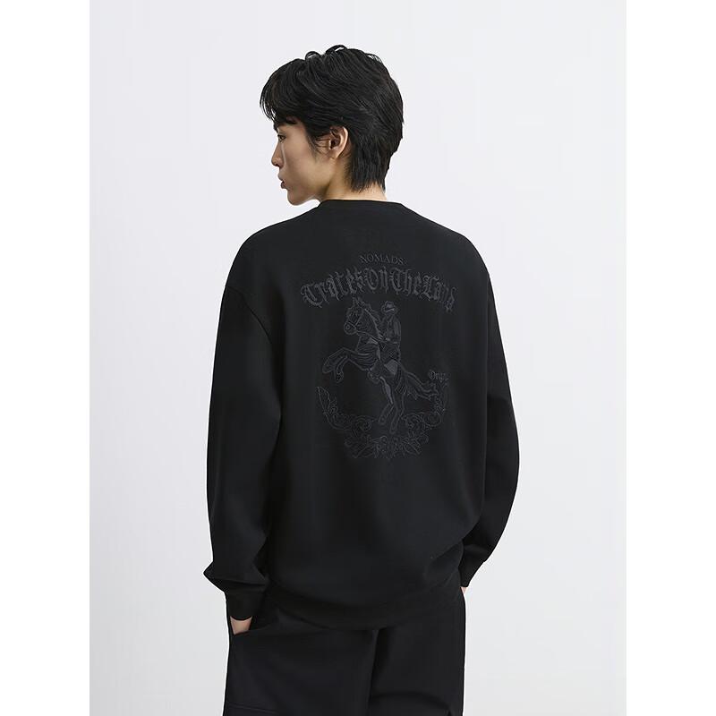 GXG Men's Back Print Crewneck Sweatshirt