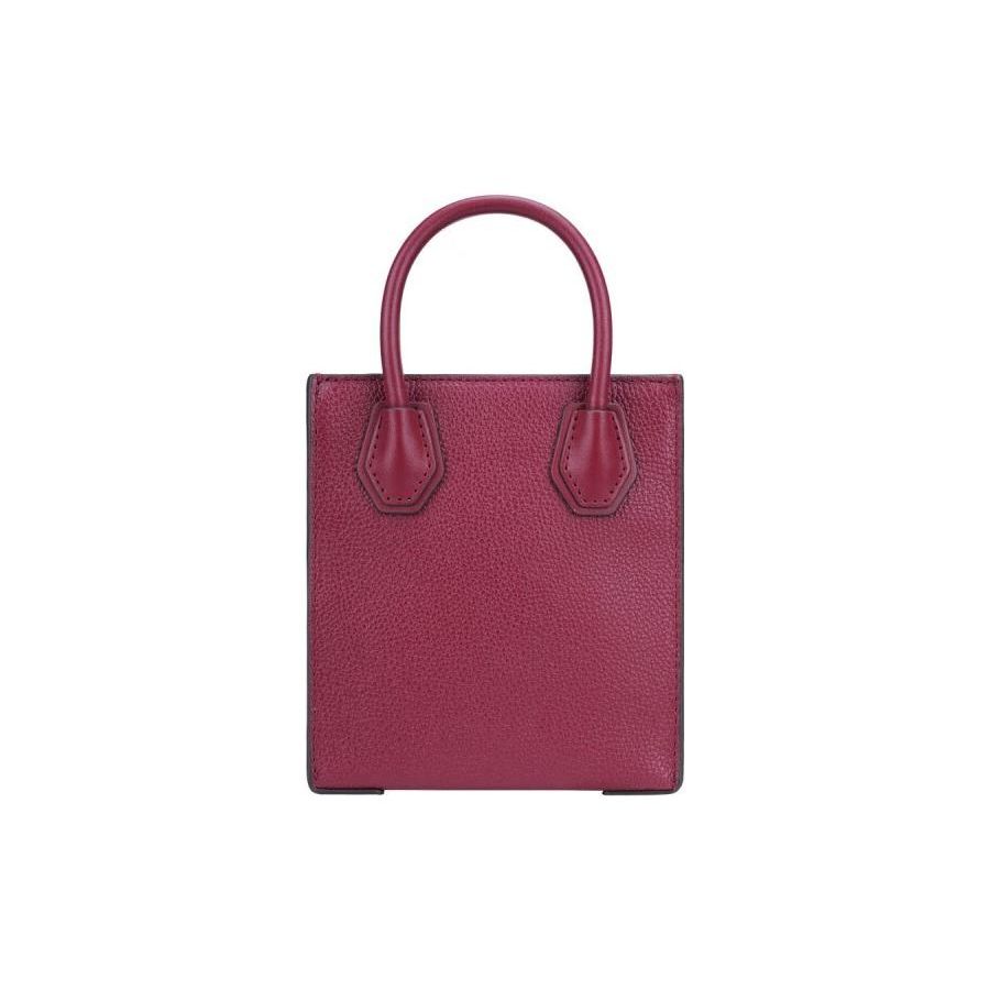 Michael Kors Mk Letter Pendant Solid Pebble Grain Leather Tote Bag Shopping Bag Shoulder Bag Handbag Crossbody Bag Mini Women Tote 35S1GM9TOL-MULBERRY