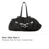 Alexander Wang Primal Nylon Handbag, Shoulder Bag, Crossbody Bag, Travel Bag Women's Black 20322R11T001
