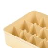 Sock Underwear Organizer Divider Plastic 15 Cell Closet Drawer Storage Box for Panty Ornament Ties