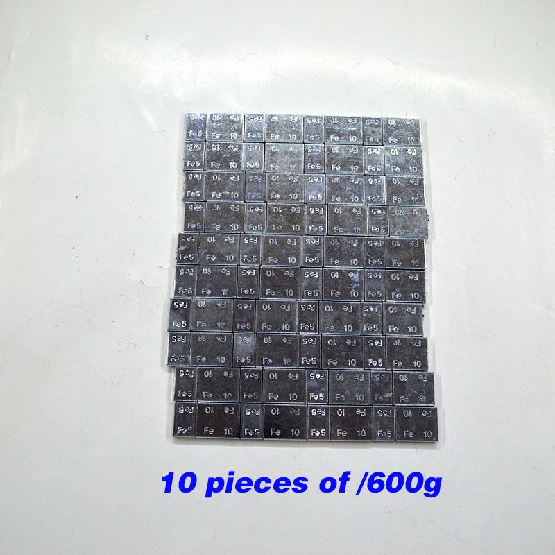 MANMAN 0.6KG wheel balance weight/ Car Tire Balancing Blocks Adhesive Balancing Wheel Balancing Block Weight High quality iron