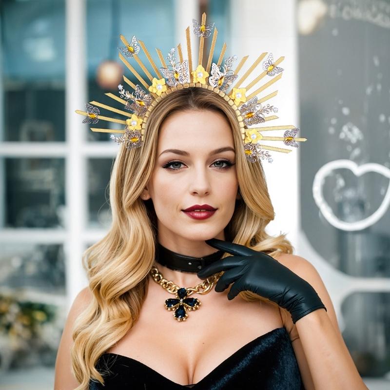 Goddess Inspire Medusas Crown Tiaras Headband Fashion Accessory for Themed Parties and Cosplay Event Daily Casual Wear