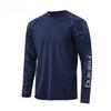 2025 New Long Sleeve Crew Neck Fishing Suit UV Protection Luya Fishing Breathable Leisure Sports T-Shirt Fishing Suit