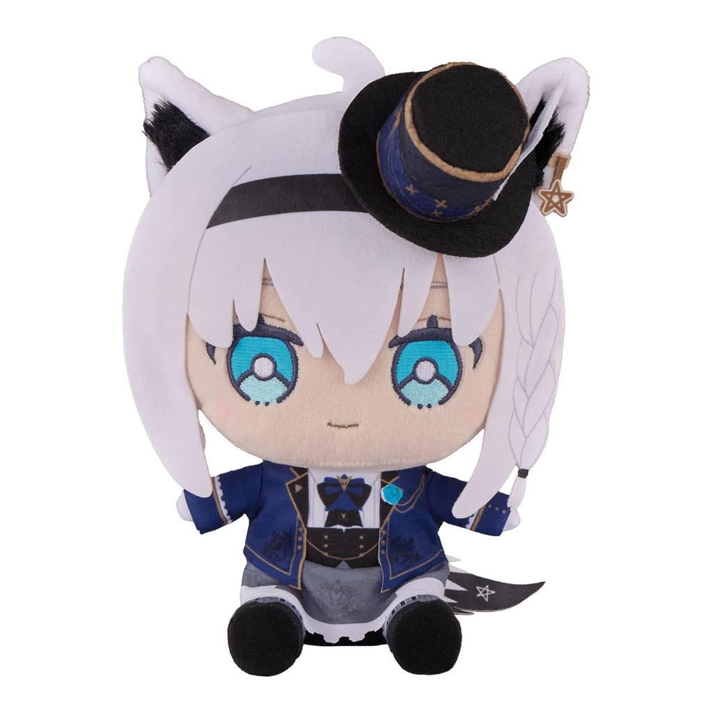 Shirakami Fubuki Plush Toy In Western HoloFure Friends with U Official Merchandise Costume,