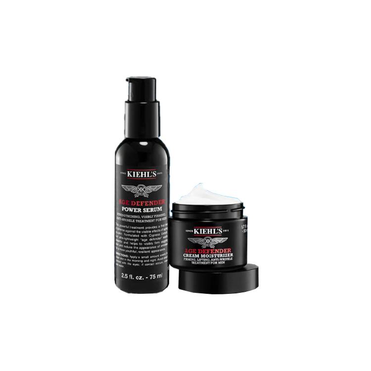 Kiehl s Age Defender Men s Skincare Set Serum 75ml+Cream 50ml