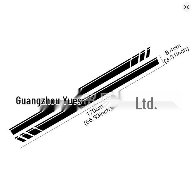 Volkswagen Polo Racing Style Side Decals for GTI 6R/6C/9N2/9J