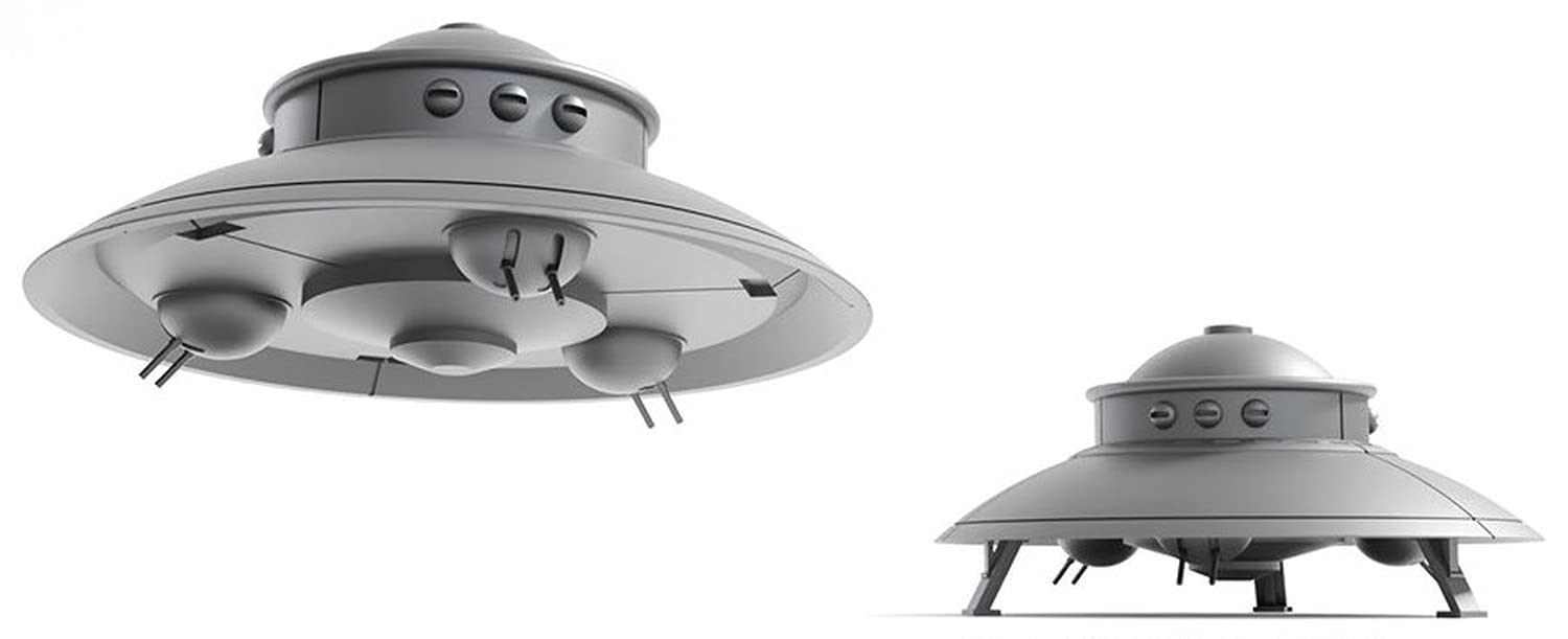 

Bunker Studio 1/700 German Army Flying Saucer Haunebu 1 Combat Type with Landing Gear 3D Printer Kit BSTSP70032