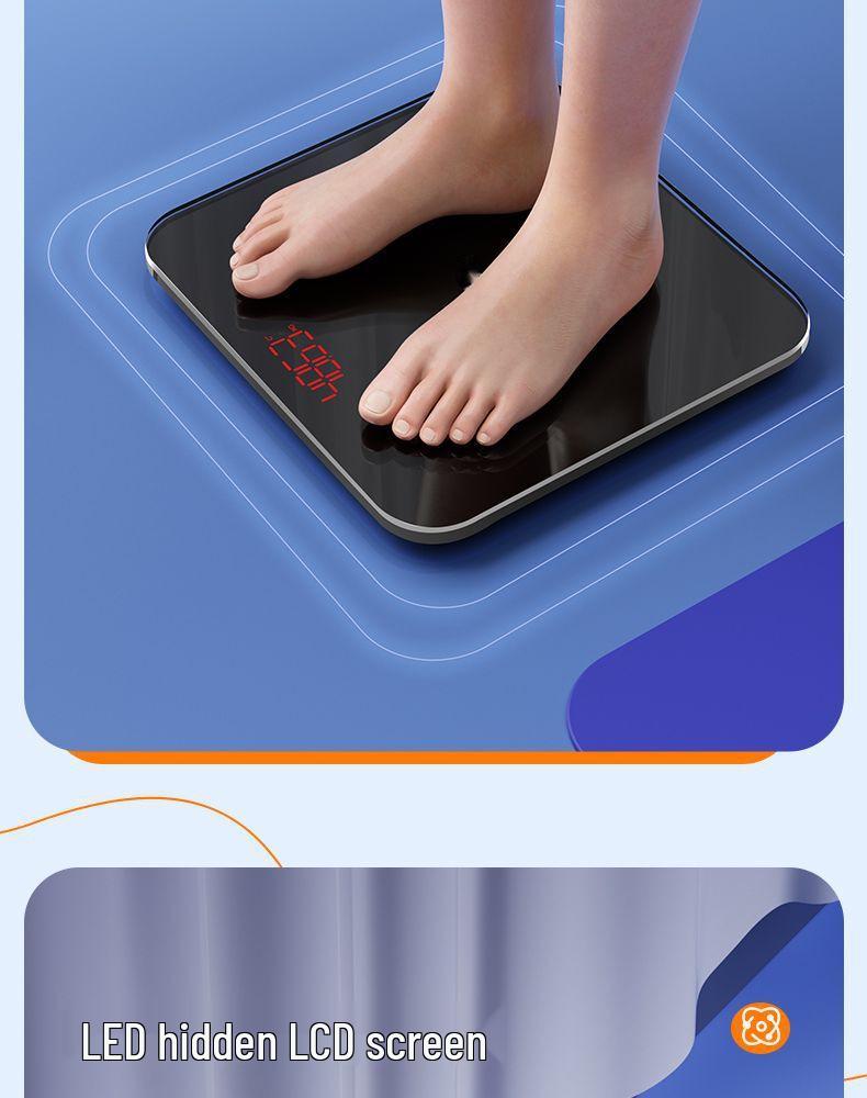 High Precision Rechargeable Household Body Weight Scale - Durable & Accurate