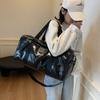 Sports Fitness Bag Men's Dry and Wet Separation Training Bag Premium Sense Crossbody Portable Travel Bag Retro Travel Luggage Bag
