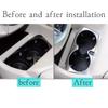 For Mercedes Benz V Class W447 V260 250 2015- Car Centre Water Cup Holder Frame Cover Trim Sticker Auto Interior Accessories