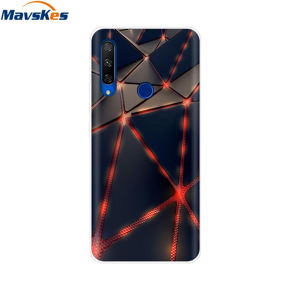 Painted Case For Alcatel 1S 2020 5028Y 5028D Case TPU Soft Silicone Cover Funda For Alcatel 1S 2020 Case Cover Etui Bumper Coque